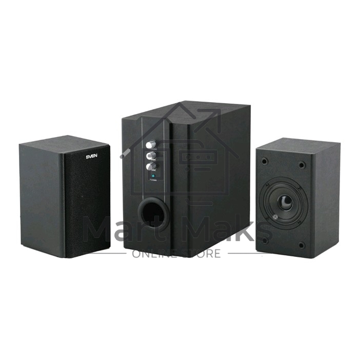 Колонки Sven SPS-820 2.1 черный 38Вт