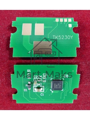 Чип для Kyocera Ecosys P5021cdn/M5521cdn (TK5230Y) Yellow 2.2K (ELP, Китай)
