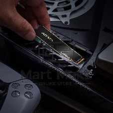 Накопитель SSD ADATA LEGEND 900, 2000Gb, PCIe 4.0 x4, 2280, NVMe, R/W 7000/5400, с радиатором