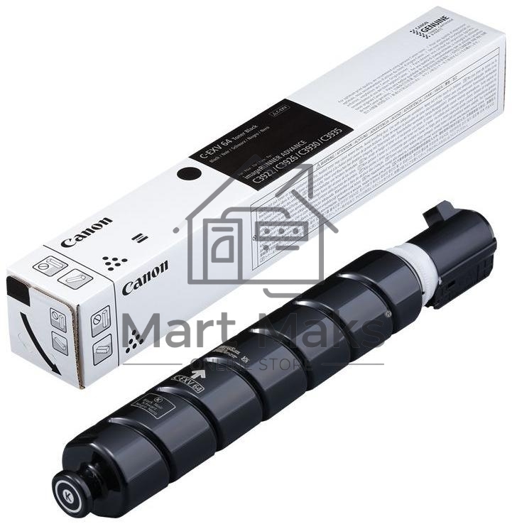Тонер Canon C-EXV64BK 5753C002 (черный) туба 950гр. для копира imageRunner Advance DX C3922i/C3926i/C3930i/C3935i, (ISO 38000 стр)