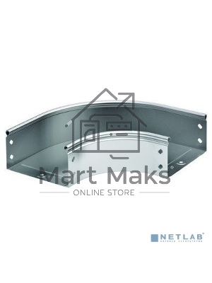 Угол для лотка горизонтальный 90град. 300х50 CPO 90 в комплекте с крепеж. элементами DKC 36005K