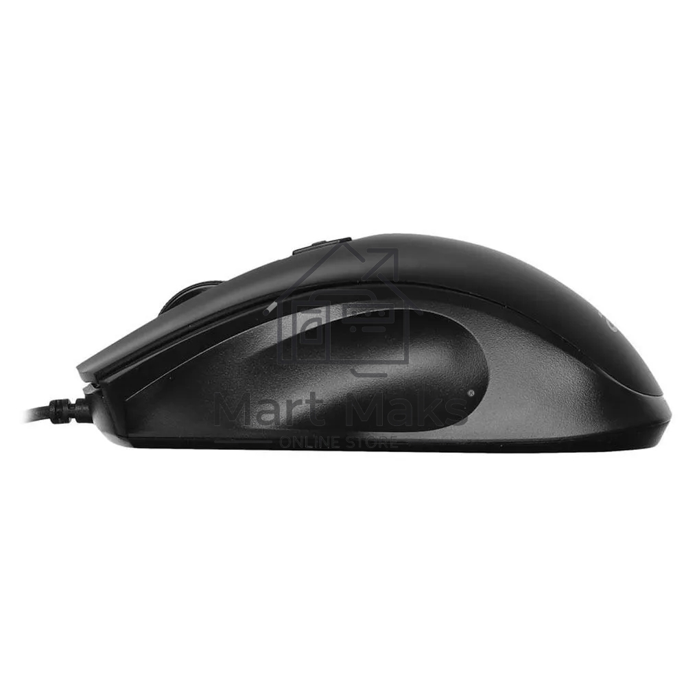 Мышь проводная Acer OMW020 черный, 1600 dpi, USB, кнопки - 4