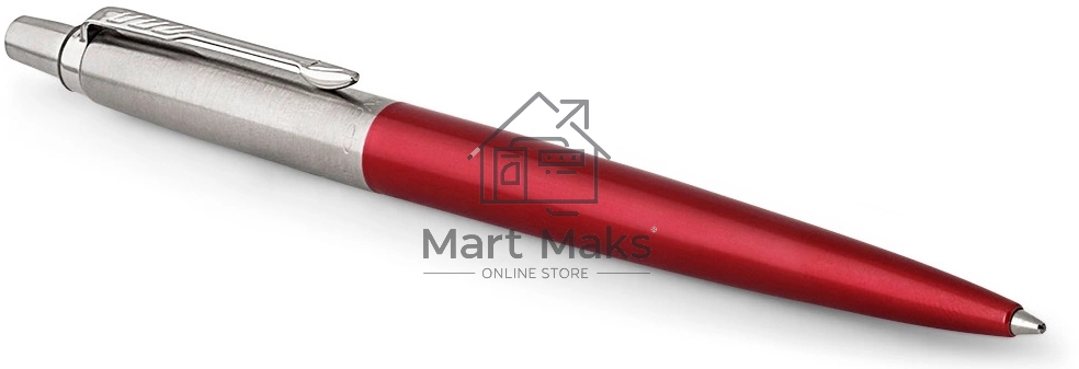 Ручка шариковая Parker Jotter Core K63 (CW1953187) Kensington Red CT M, синие чернила, подарочная коробка