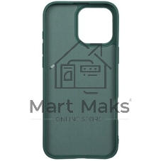 Чехол Microfiber Case для Apple iPhone 16 Pro Max зеленый опал, Borasco