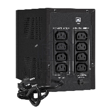 Источник бесперебойного питания ExeGate EP285488RUS SpecialPro UNB-1200.LED.AVR.C13.RJ.USB 1200VA/750W, LED, AVR, 6*IEC-C13, RJ45/11, USB, черный