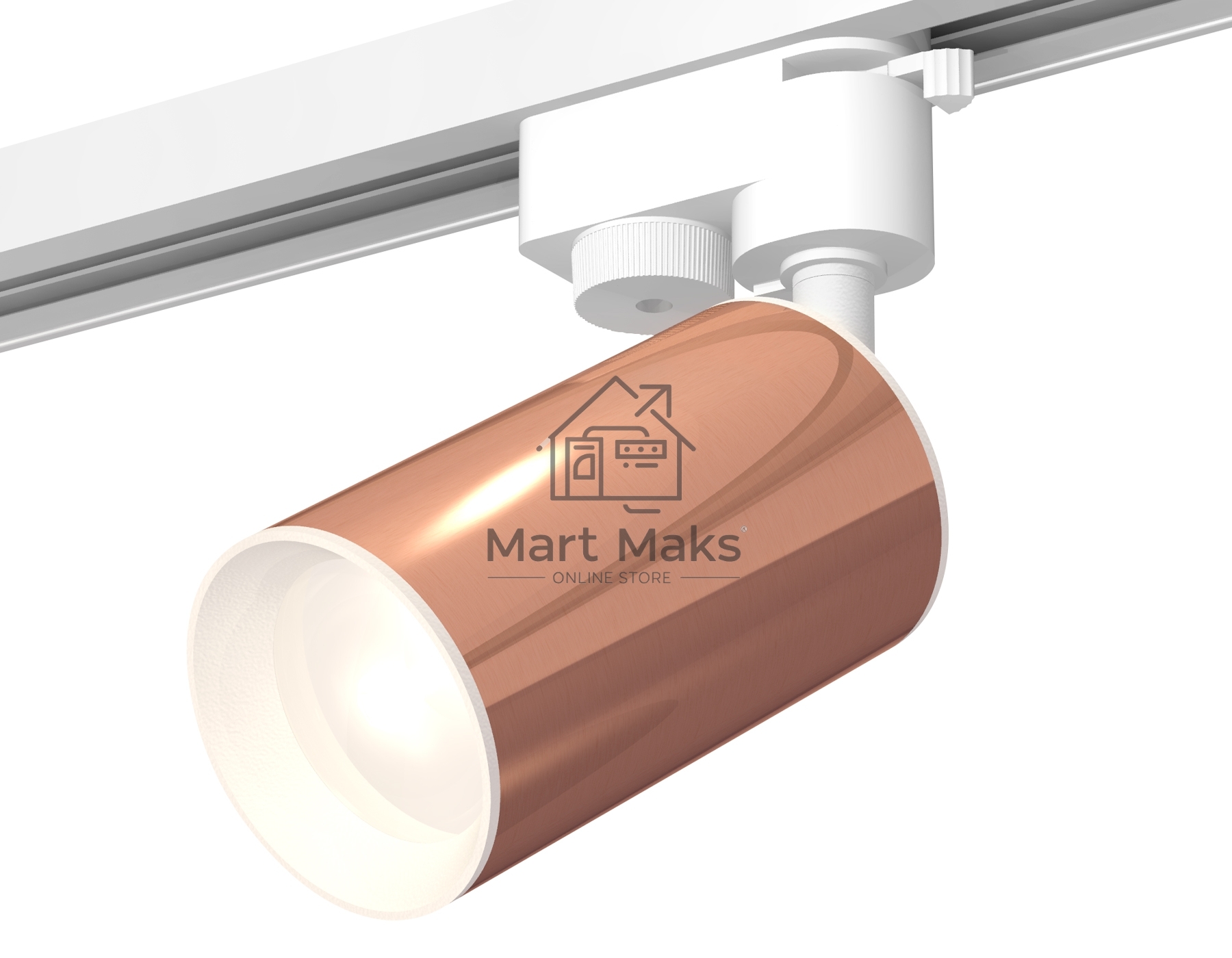 Светильник Ambrella light XT6326001 PPG/SWH золото розовое полированное/белый песок MR16 GU5.3 (A2520, C6326, N6101)