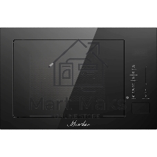 Встраиваемая микроволновая печь MONSHER MMH 1025 Noir черный, 25 л, 850 Вт, переключатели - сенсор