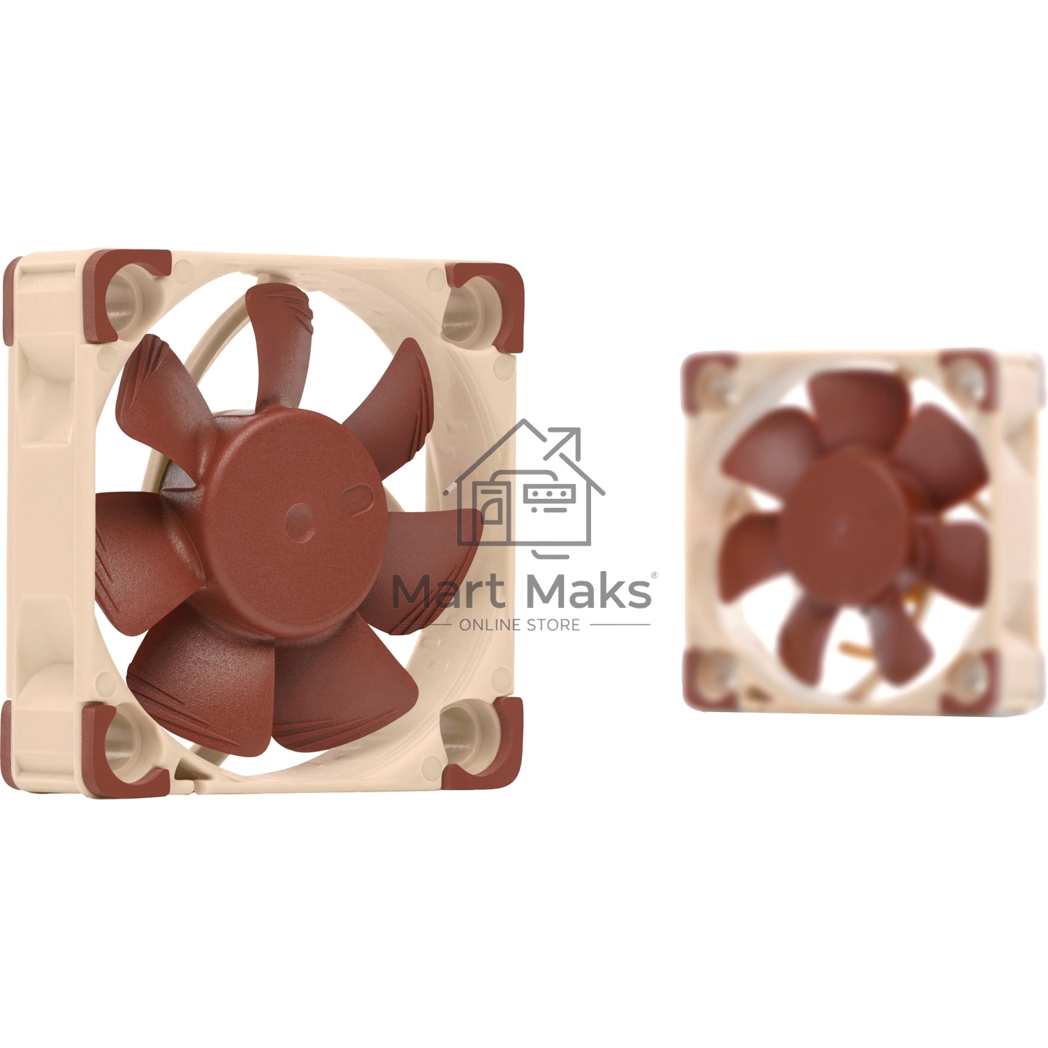 Кулер для корпуса Case Cooler Noctua NF-A4x10 5V (40x40x10mm, 3-pin, 4.82CFM, 17.9dBA, 4500RPM, Beige/Brown)