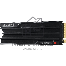 Накопитель SSD 2Tb Samsung 9100 PRO, M.2, PCI-E 5.0 x4, TLC 3D NAND R/W - 14700 (14800)/13400 (13300) Mb/s с радиатором