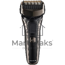 Электробритва сетчатая Polaris PMF 1013RC реж.эл.:3 питан.:элек.сеть/аккум. черный/серебристый