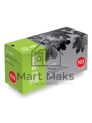 Картридж лазерный Cactus CS-C703 черный (2000 стр.) для Canon LBP2900/LBP3000