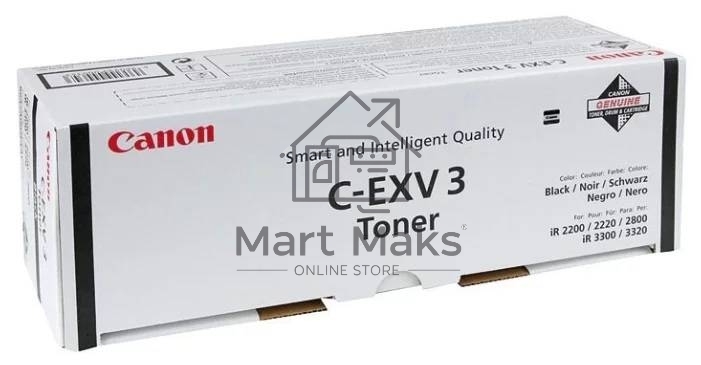 Картридж лазерный Canon C-EXV-3 черный (5000 стр.) для Canon IR2200/2800/3300