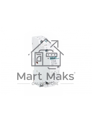 Модульный контактор 1НО+1НЗ 25А 230В МК-103 DEKraft