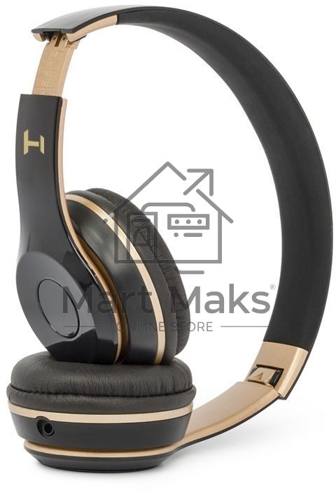 Наушники Harper HB-213 20-20000 Гц 88 дБ 32 Ом 200мА черный/золотой