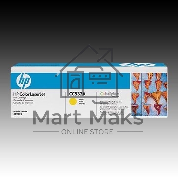 Картридж лазерный HP CC532A желтый для LJ CP2025/CM2320 2800стр.