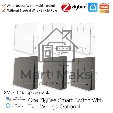 Выключатель MOES Gang Smart Switch ZS-B-EU3, Zigbee, 95-250 В