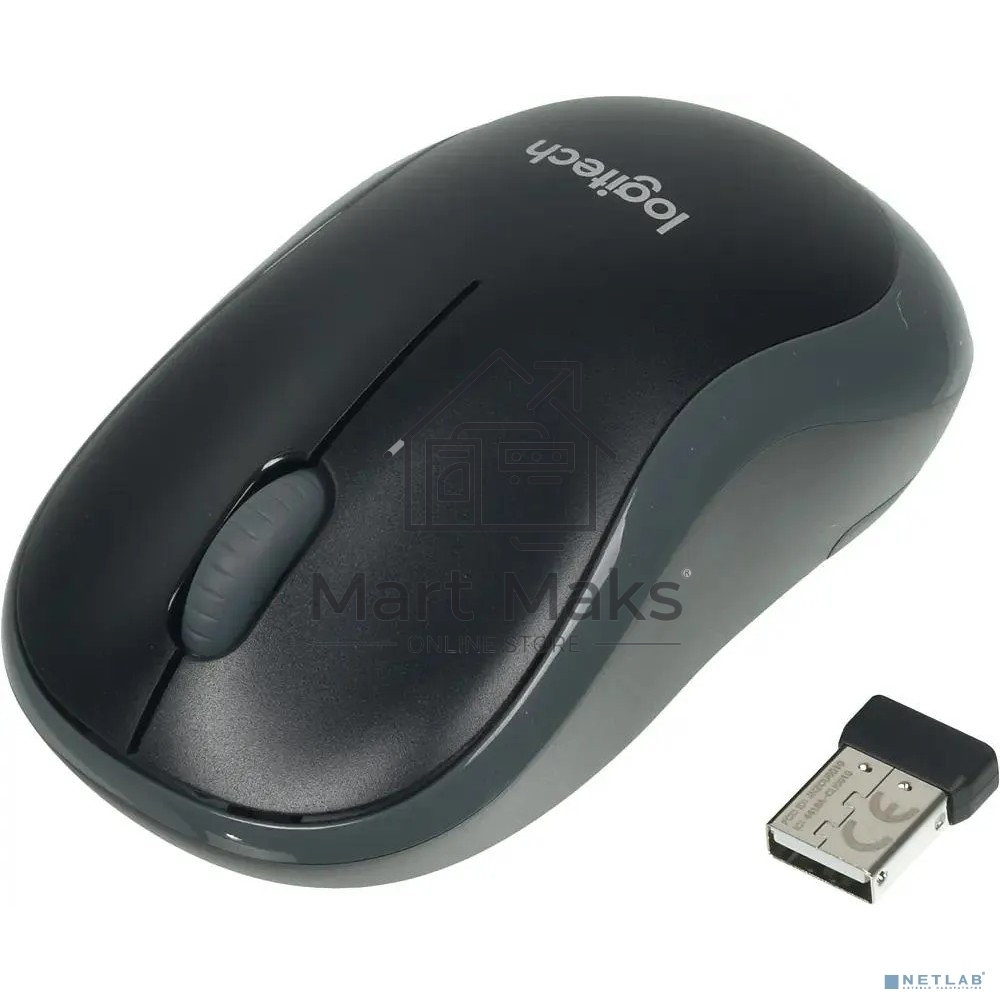 Клавиатура + мышь Logitech MK330 клав:черный мышь:черный USB беспроводная Multimedia