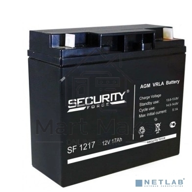 Батарея Delta (Security Force) SF 1217 напряжение 12/17В