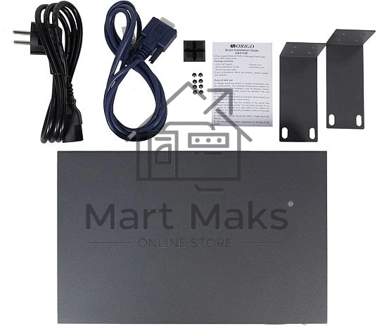 Коммутатор Managed L2 Switch 8x1000Base-T PoE, 2x1000Base-X SFP, PoE Budget 135W, RJ45 Console, 19