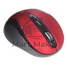 Мышь беспроводная беззвучная Smartbuy 612AG красная, Blue LED SBM-612AG-RK