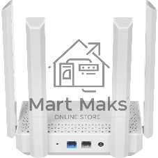 Маршрутизатор Netcraze Challenger Мультигигабитный интернет-центр с Mesh Wi-Fi 6 AX3000, 2 портами 2.5 Gigabit Ethernet и переключателем режима роутер/ретранслятор