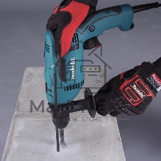 Дрель ударная Makita HP1641 680Вт патрон:быстрозажимной реверс