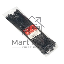 Хомут кабельный 4.8х350 нейл. черный (уп. 100 шт) EKF plc-cb-4.8x350