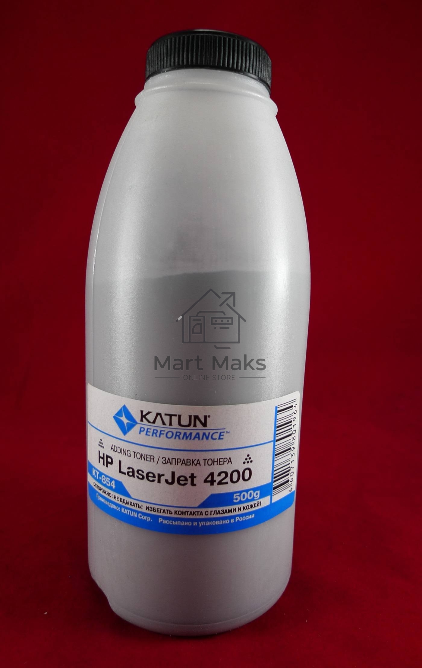 Тонер HP LJ 4200/4250/4300/4350/5200 (фл. 500 г) Katun фас России