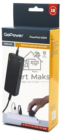 Блок питания GoPower PowerTech 5000 универсальн. импульсный (1/20)