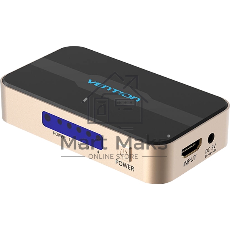 Разветвитель - сплиттер Vention HDMI 19F/4x19F на 4 монитора ACCG0