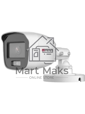 Камера видеонаблюдения аналоговая HiWatch DS-T500L 3.6-3.6мм HD-CVI HD-TVI цв. корп.:белый