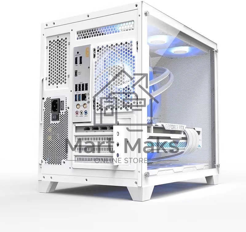 Компьютерный корпус AeroCool / Formula Crystal Z5 белый без БП mATX 11x120mm 2xUSB2.0 1xUSB3.0 audio bott PSU