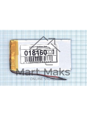 Аккумулятор Li-Pol (батарея) 4*36*63мм 2pin 3.7V/800mAh
