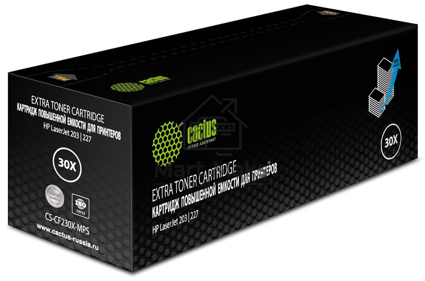 Картридж лазерный Cactus CS-CF230X-MPS черный (5000стр.) для HP LJ 203/227