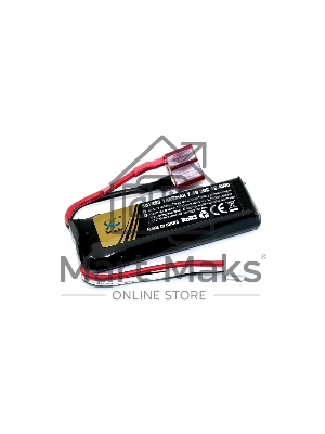 Портативный аккумулятор Li-Pol 7.4v 501855 1400mah разъем T-plug