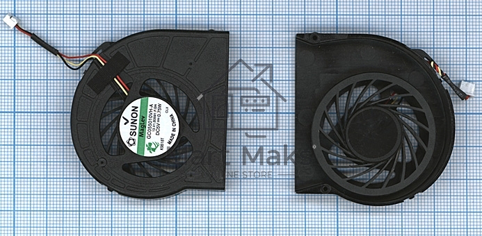 Вентилятор (кулер) для ноутбука Lenovo ThinkPad X200S, X201T, X201S, X200T 4150201