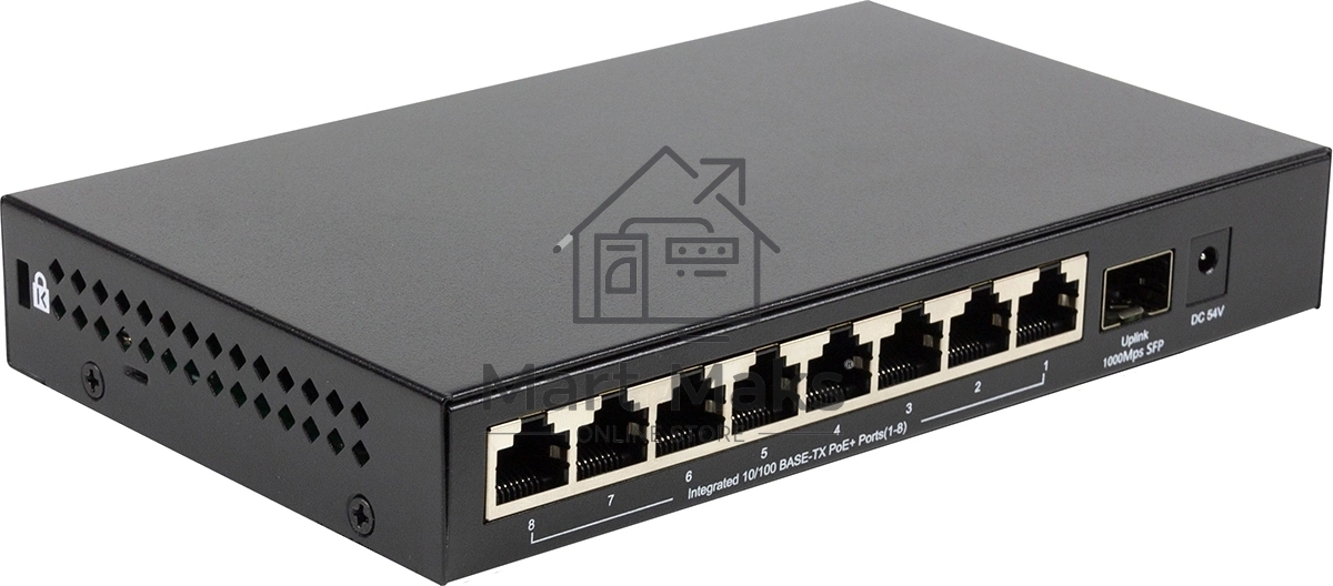 Коммутатор РоЕ OS1209P/80W/A1A