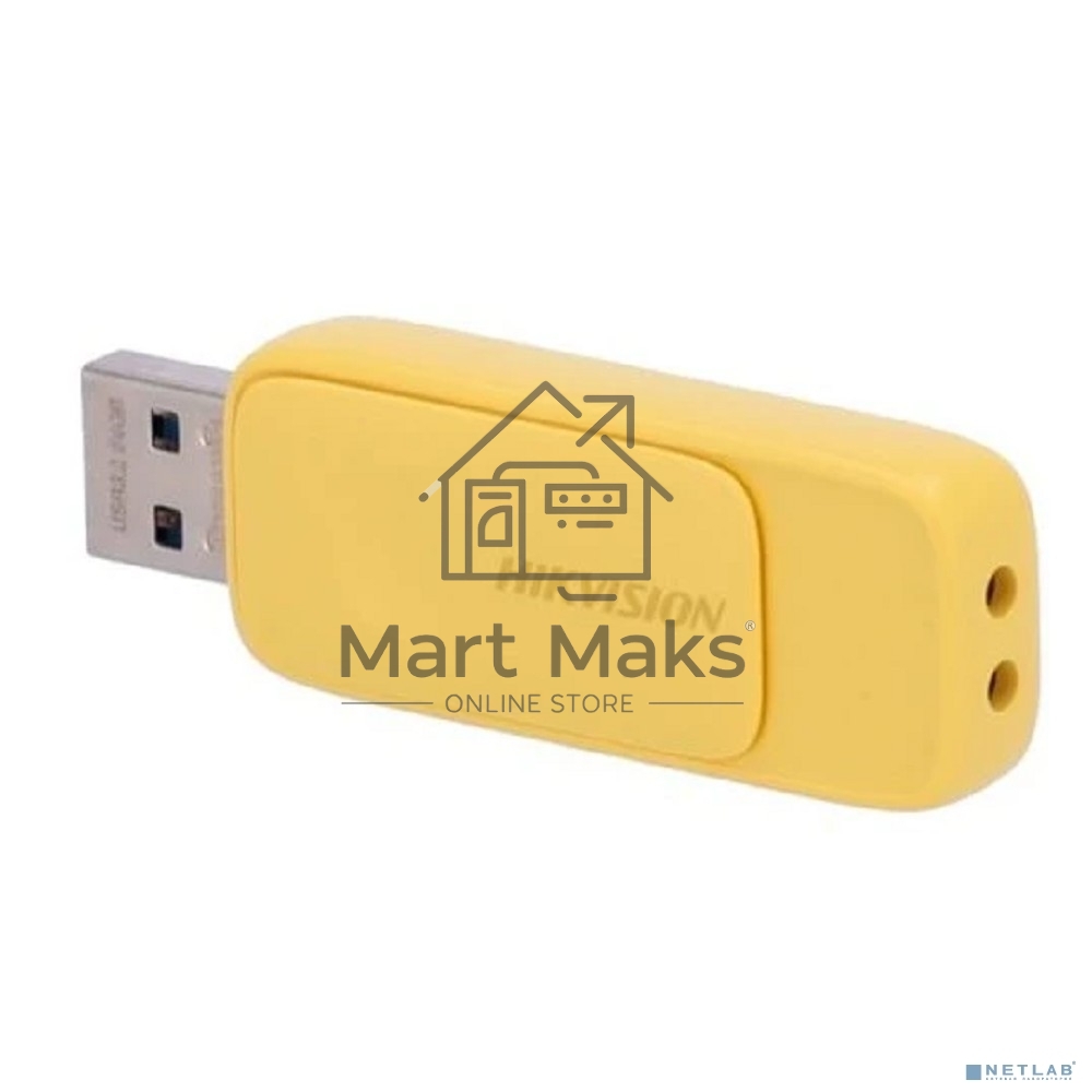 Флешка USB R/W Hikvision 128GB M210S HS-USB-M210S 128G U3 YELLOW USB3.0 желтый