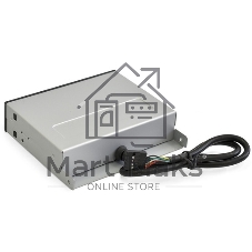 Кард-ридер ExeGate CR-415/черный/CF/SD/MMC/MS/MS Duo/MS Pro/T-Flash/USB 2.0/металл