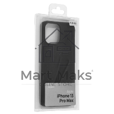 Чехол (клип-кейс) BoraSCO Silicone Case для Apple iPhone 13 Pro Max черный (матовый)