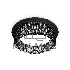 Комплект встраиваемого светильника Ambrella light XC8051031 SBK/BK черный песок/тонированный GX53 (C8051, N8484)