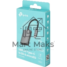 Адптер USB3.0 Type-C/ SD/ microSD TP-Link UA430C