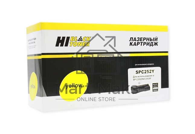 Картридж Hi-Black (HB-SPC252Y) для Ricoh Aficio SPC252DN/C252SF, Y, 6K