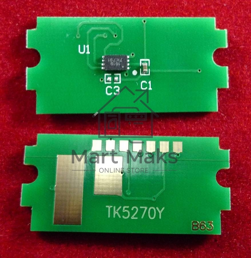 Чип ELP для Kyocera Ecosys P6230cdn/M6230cidn/M6630cidn (TK-5270Y) Yellow 6K