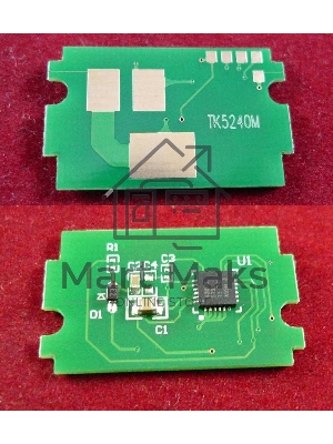 Чип для Kyocera Ecosys P5026cdn/M5526cdn (TK5240M) Magenta 3K (ELP, Китай)