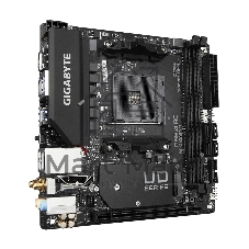 Материнская плата Gigabyte A520I AC AM4, AMD A520, 2xDDR4-3200 МГц, 1xPCI-Ex16, 1xM.2, Mini-ITX