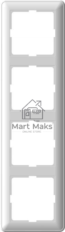 Рамка 4-м W59 бел. SchE KD-4-18 (КД-4-18)