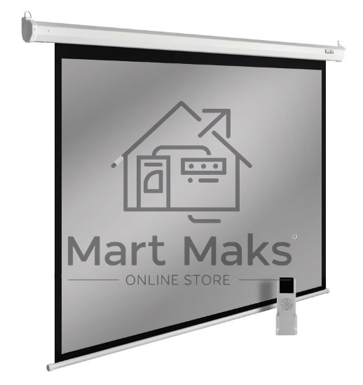 Экран Cactus 150x200см SIlverMotoExpert CS-PSSME-200X150-DG 4:3 настенно-потолочный рулонный темно-серый (моторизованный привод)
