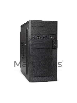 Компьютерный корпус Minitower ExeGate EX291141RUS BAA-105-01AAA400 (mATX, БП AAA400 с вент. 8см, 2*USB, аудио, черный)