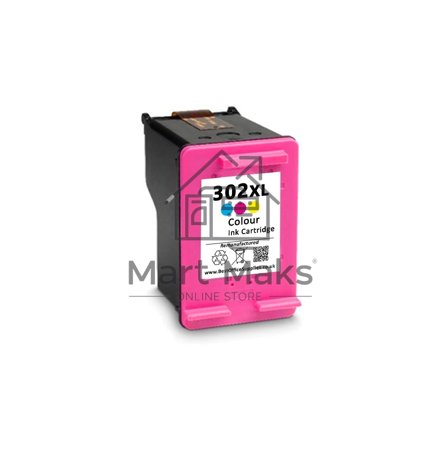 Картридж струйный NVPrint 302XLC (NV-F6U67AE) Color для HP DeskJet 1110, 2132, 3630, 3632; Envy 4512, 4520, 4522; OJ 3830, 4650, 4655 (330 стр)